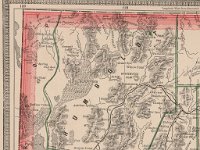 CROPPED Cram map of Nevada 1883  1883 map showing Dun Glen, Barbersville, and Gem.